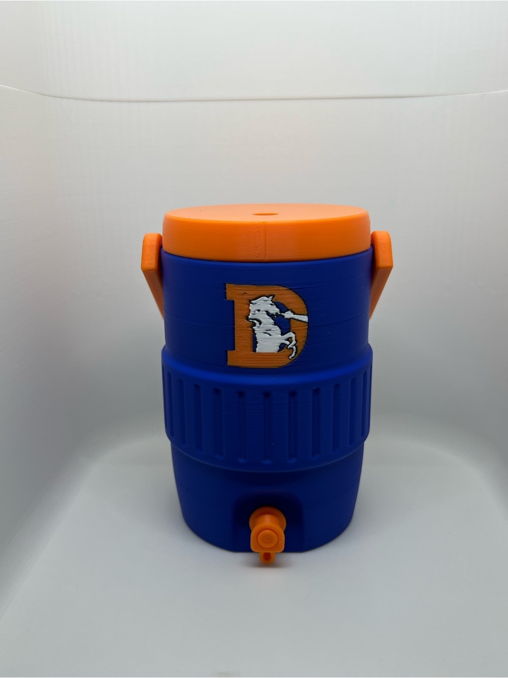 Denver Broncos Cooler Can Holder 12 oz by 3d print
